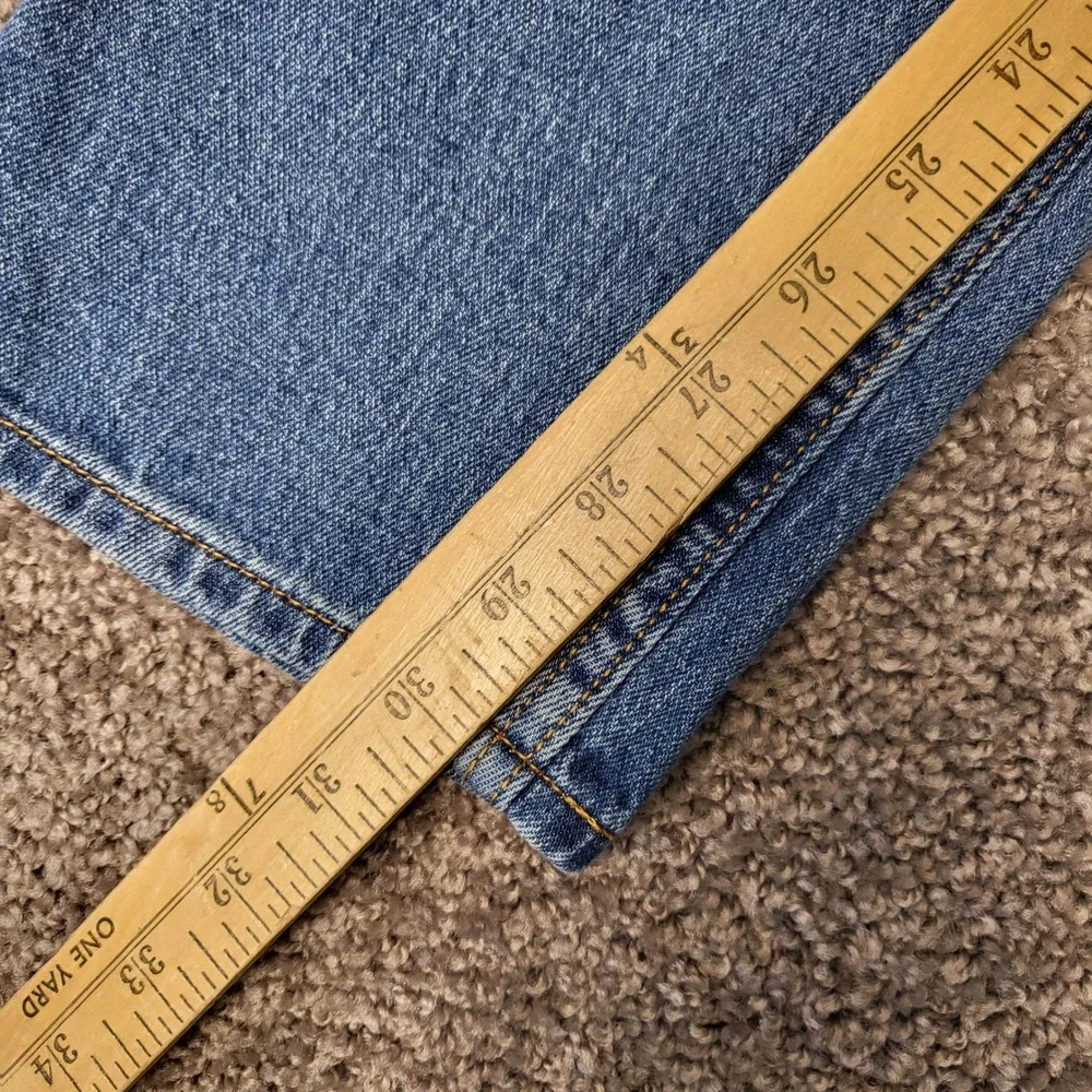 Levi's 502 Taper Jeans Mens 32x32 Blue Excellent Medium Wash Denim 29507-1317
